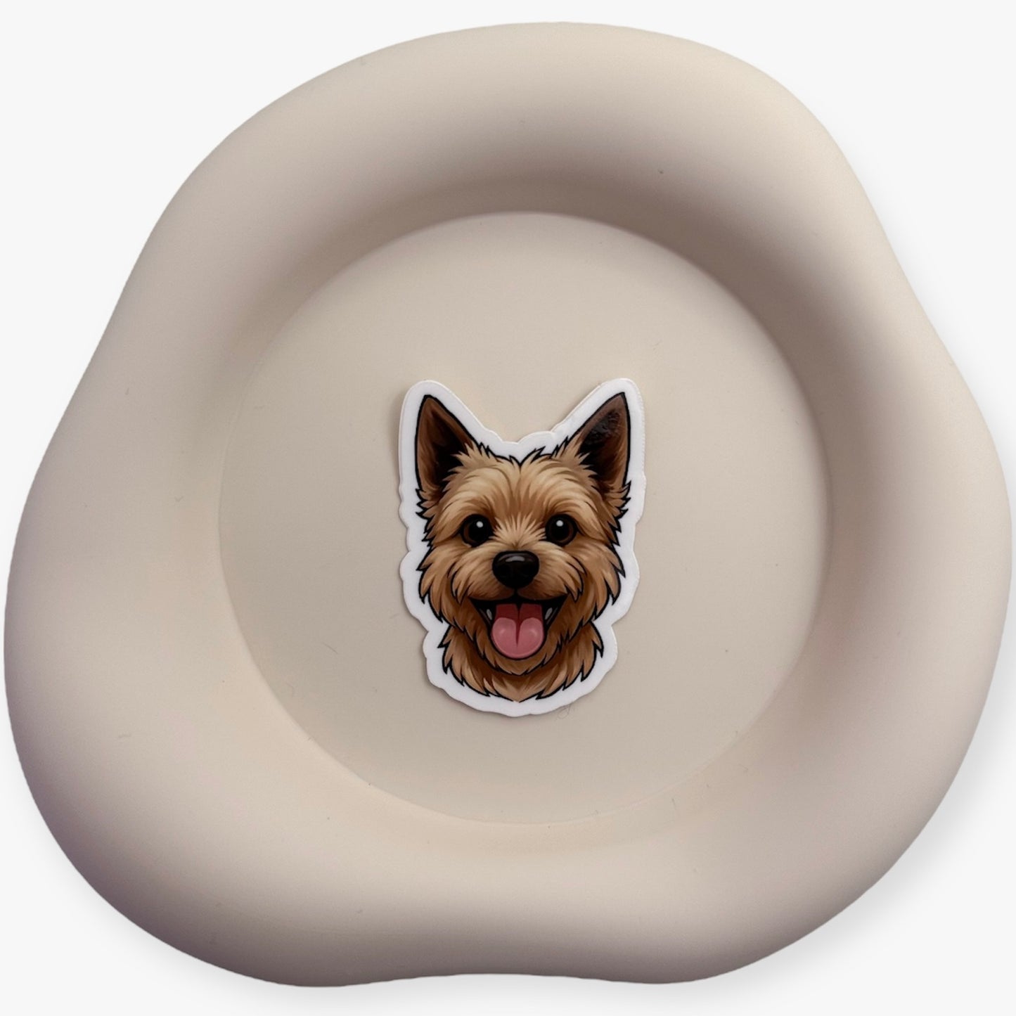 This Aussie Cairn Terrier sticker grounds you in loyal strength. Small dogs, big hearts, and serious determination. — Handmade sticker — Perth, Australia