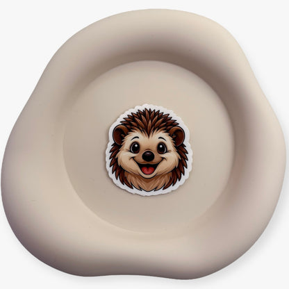 Australian hedgehog sticker to honour sensitive boundaries. A quiet nod to introverts and deep feelers.