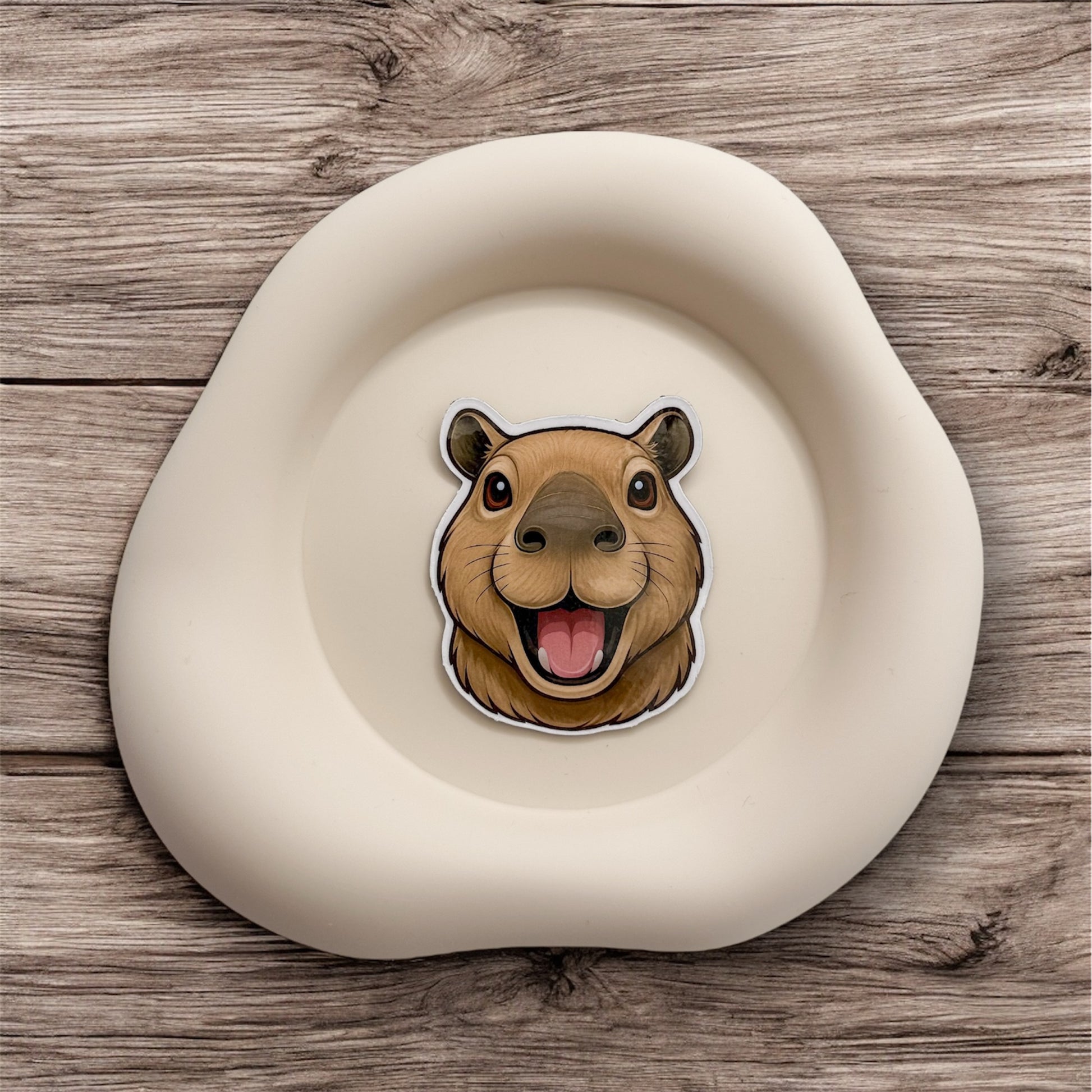 Anxious minds find quiet stability with this Capybara magnet, a gentle gift for soft-hearted souls, peaceful space lovers, and emotionally attuned givers.