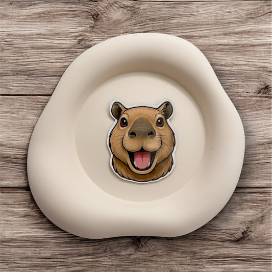 Anxious minds find quiet stability with this Capybara magnet, a gentle gift for soft-hearted souls, peaceful space lovers, and emotionally attuned givers.