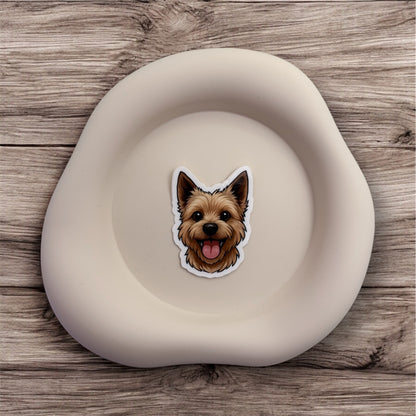 When you feel dismissed, this Cairn Terrier sticker is your tiny symbol of loyal grit. You don’t need to be big to be fierce.