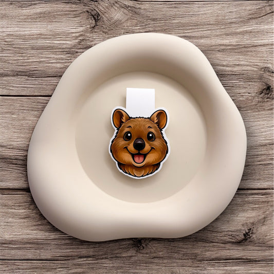 Drained readers feel instantly cheered by this magnetic Quokka bookmark, made for connection-seekers and slow joy lovers.