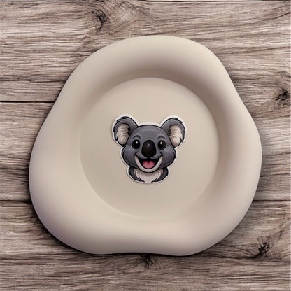 This Koala sticker supports quiet boundary-setters and gentle processors who need still presence to feel safe and conserve energy.