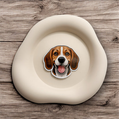 Feeling overlooked and needing gentle loyalty? This Beagle magnet offers quiet companionship for dog lovers who value stability and warmth.