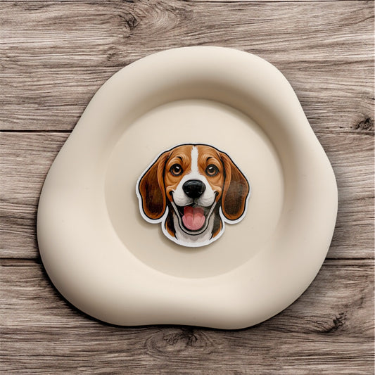 Feeling overlooked and needing gentle loyalty? This Beagle magnet offers quiet companionship for dog lovers who value stability and warmth.
