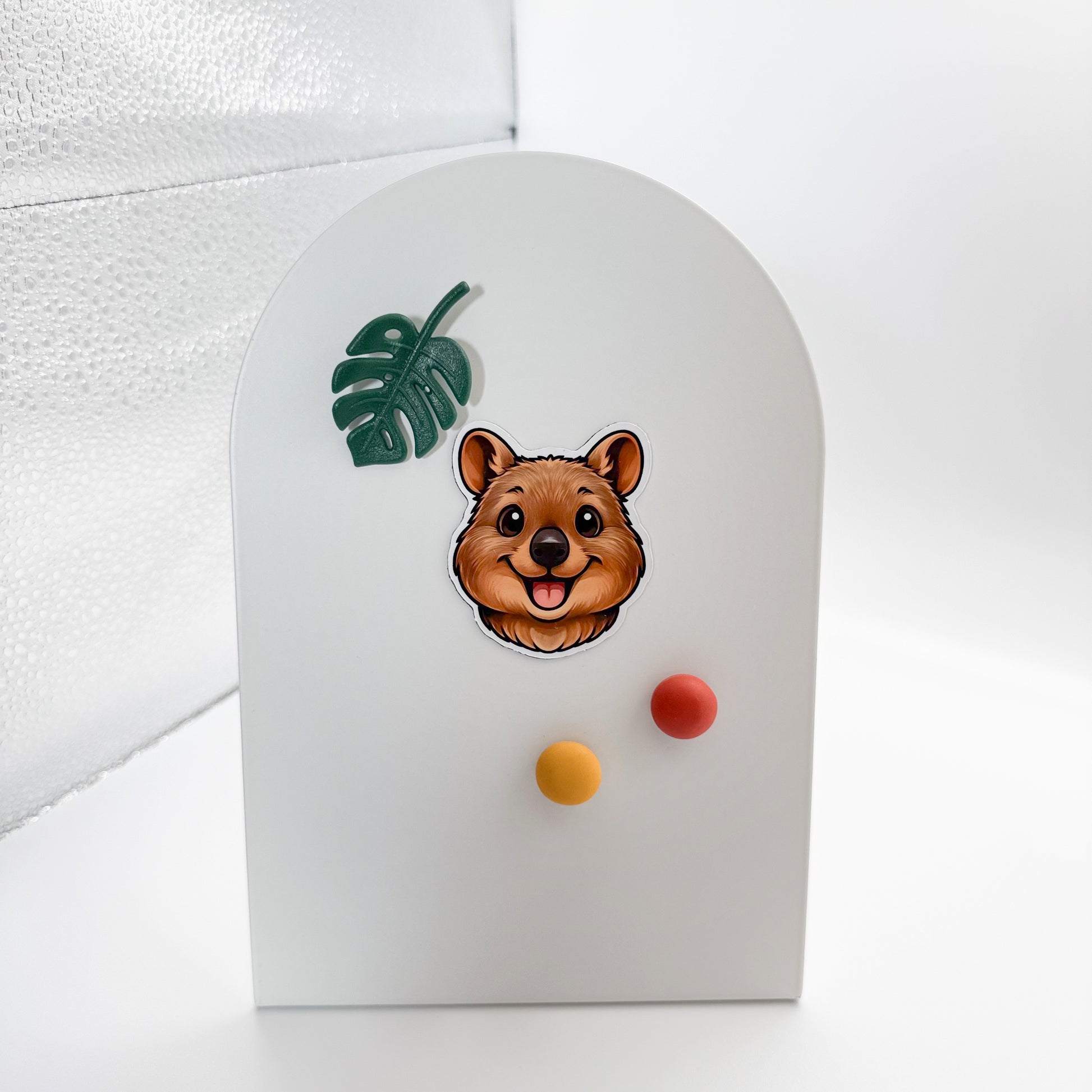 Feeling flat turns playful with this Quokka magnet, perfect for mood boosters, heart-forward souls, and those who uplift others without effort.