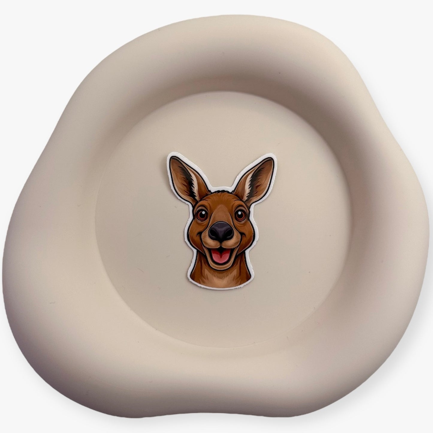 Perfect for energy conservers and quiet planners, this Kangaroo design supports steady pacing and gentle power for beginning new phases. — Handmade sticker — Perth, Australia