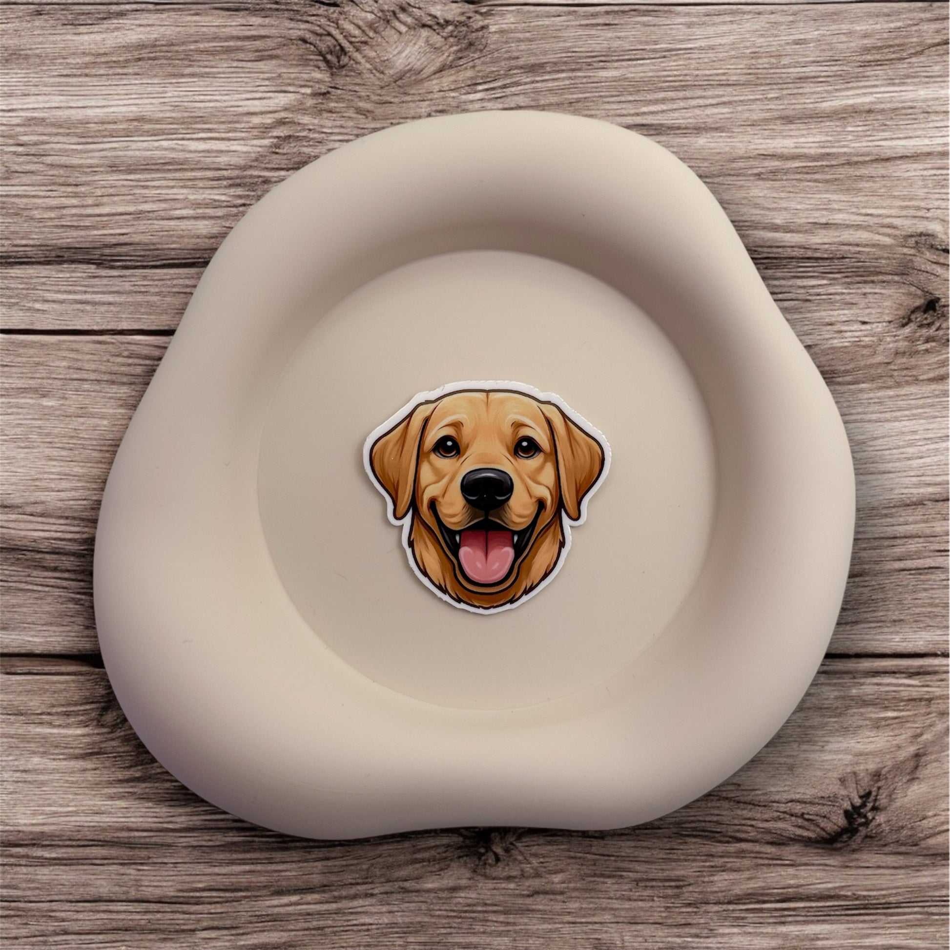 This Labrador Retriever sticker is perfect for emotionally reliable friends who lead with loyalty, kindness and calm presence.