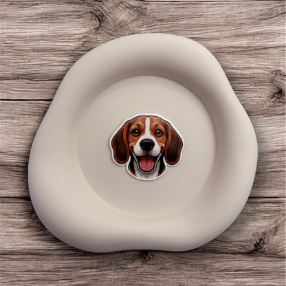 Lonely souls feel heard with this tender Beagle sticker made for quiet feelers and emotionally attuned hearts.