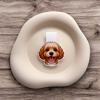 Lonely readers feel a sense of playful comfort with this Cavoodle bookmark — a warm gift for nurturing hearts and gentle spirits.