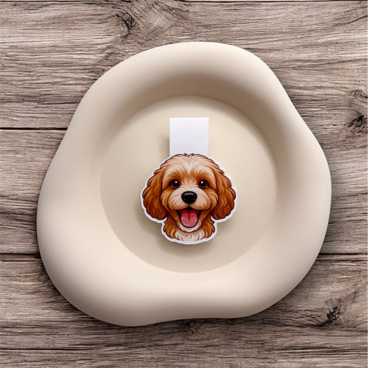 Lonely readers feel a sense of playful comfort with this Cavoodle bookmark — a warm gift for nurturing hearts and gentle spirits.