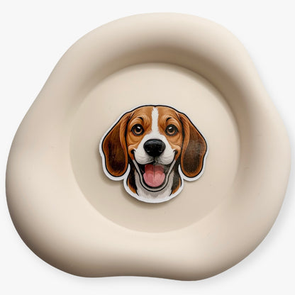 Overlooked again and seeking quiet strength? The Beagle magnet anchors your space with steady love and unwavering presence.