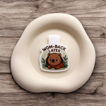 Overstimmed and need to pause? This wombat bookmark is perfect for introverted students, quiet creatives and peace-seeking readers.