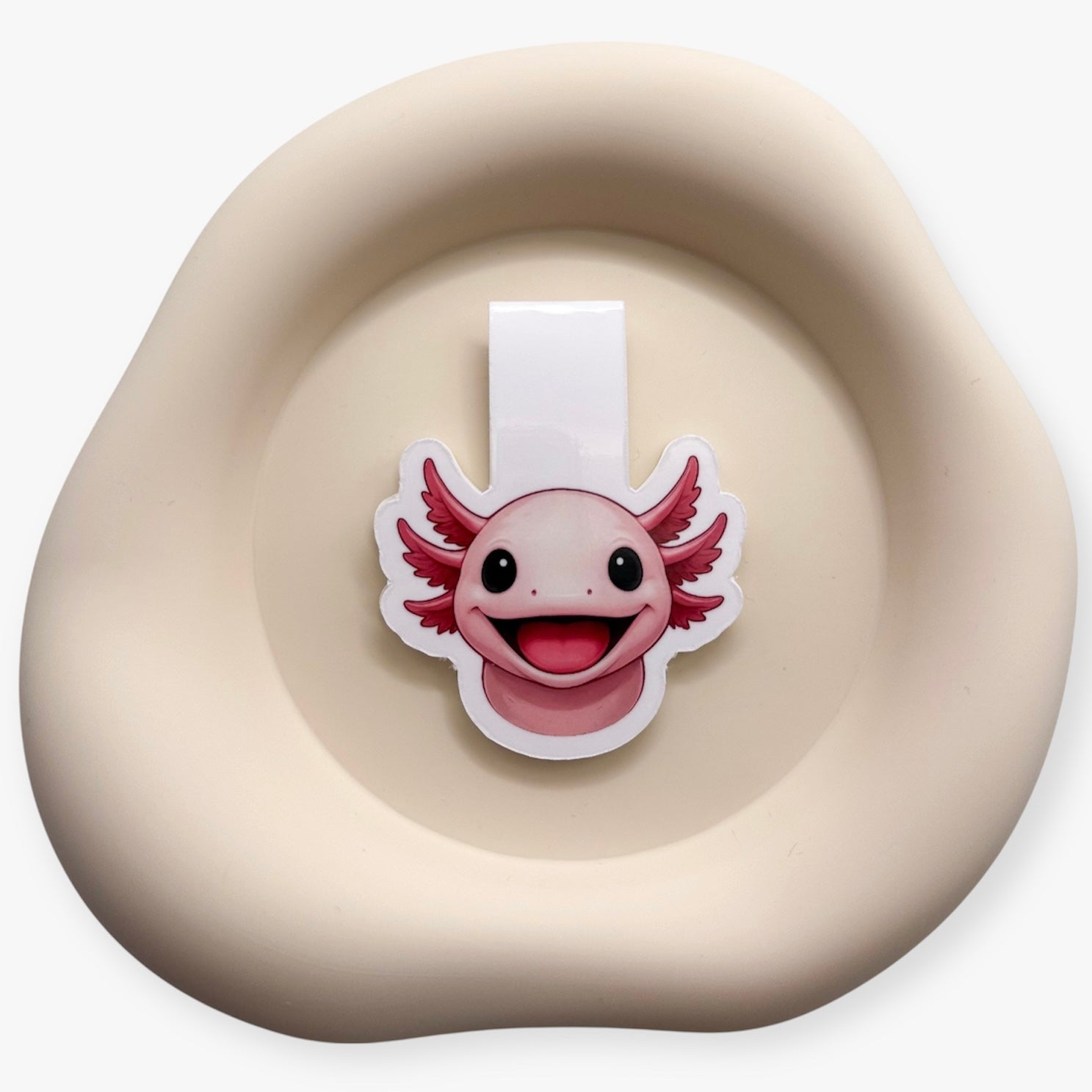 Overstimulated days soften with this axolotl bookmark, great for focused teens and those easing into quiet rituals.