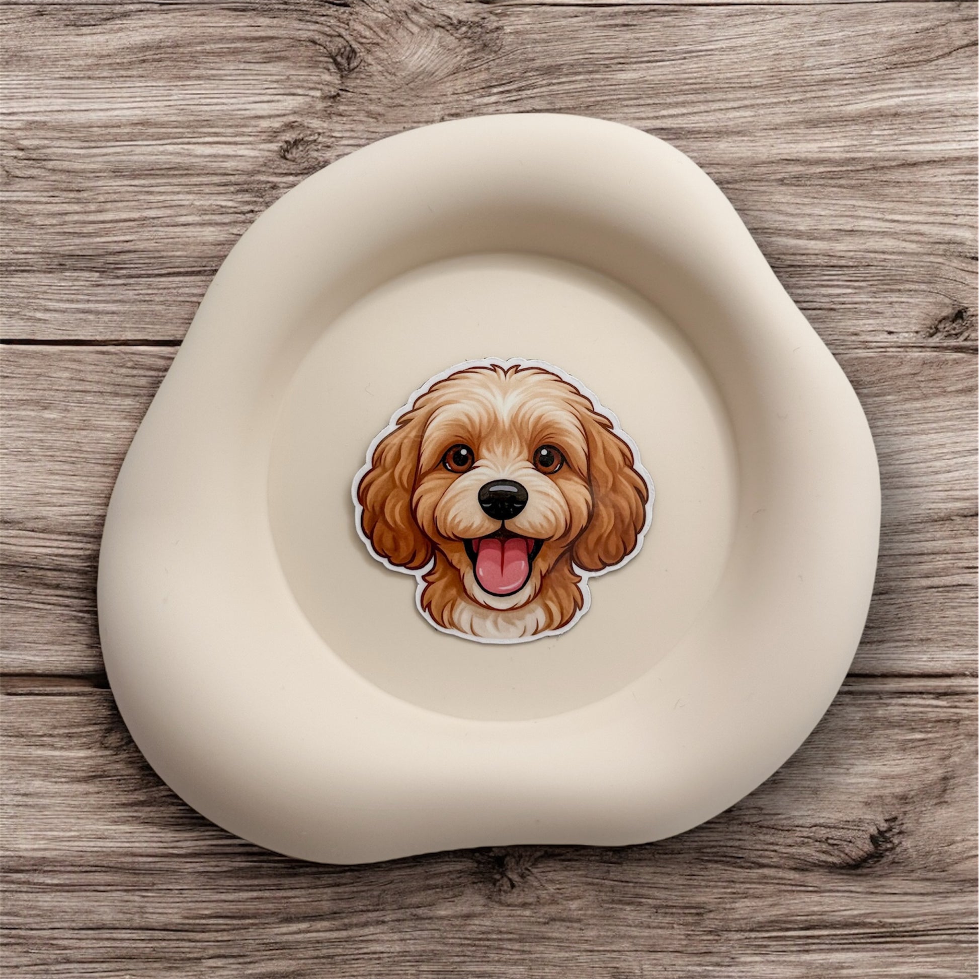 Overwhelmed hearts return to gentle rhythm with this Cavoodle magnet, perfect for calm-seekers, soft caretakers, and emotionally aware gift lovers.