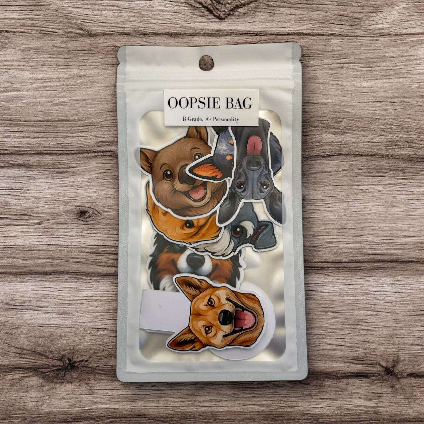 Overwhelmed shoppers can explore joyfully with this playful Oopsie Bag of magnets stickers and bookmarks for curious creators. — Handmade sticker — Perth, Australia