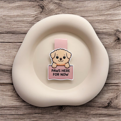 Feeling pressured to keep going? These dog, cat and koala magnetic bookmarks offer soft permission to pause for slow readers and deep feelers.