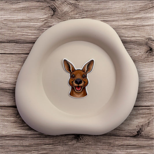 This Kangaroo sticker brings soft power and future pacing to visionaries who protect their energy and leap only when the timing is aligned.