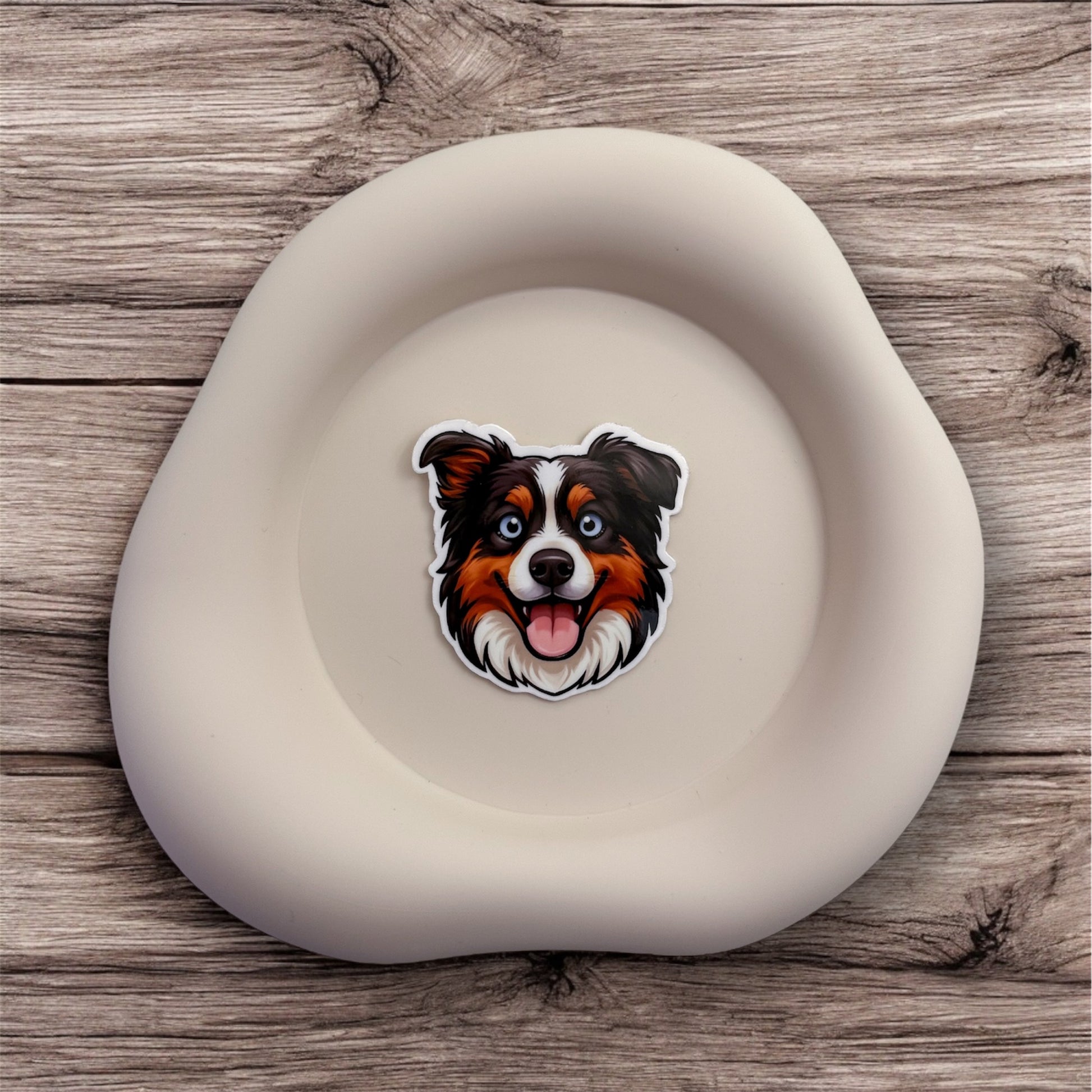 Restless minds feel calm in motion with this Australian Shepherd sticker for flow seekers and rhythm-based thinkers.