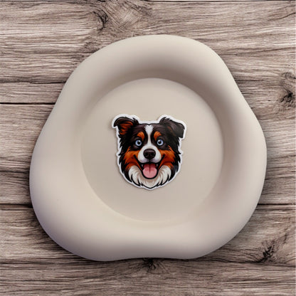 Restless minds feel calm in motion with this Australian Shepherd sticker for flow seekers and rhythm-based thinkers.