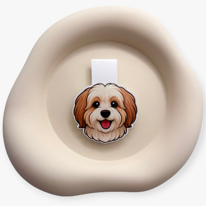 Scattered thoughts ease into rhythm with this Havanese bookmark, perfect for sensitive souls, introspective readers, and soft gift-givers.