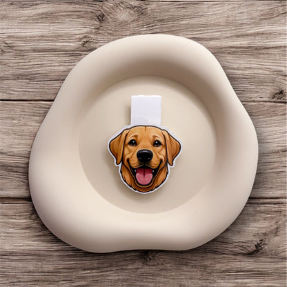 Scattered minds feel gently steadied by this Labrador bookmark — ideal for loyal readers with a guiding heart.