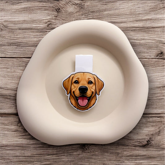 Scattered minds feel gently steadied by this Labrador bookmark — ideal for loyal readers with a guiding heart.