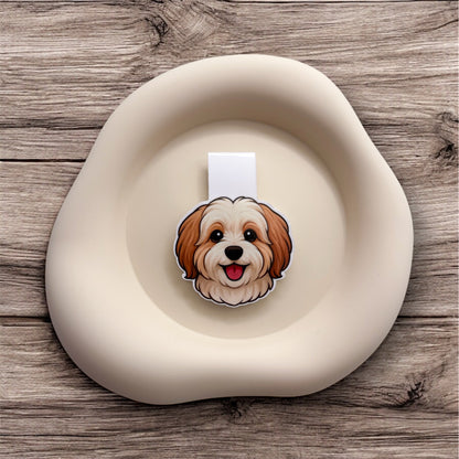 Sensitive and emotionally attuned, this Havanese magnetic bookmark offers a sweet moment of connection for gentle readers and soft-hearted collectors.