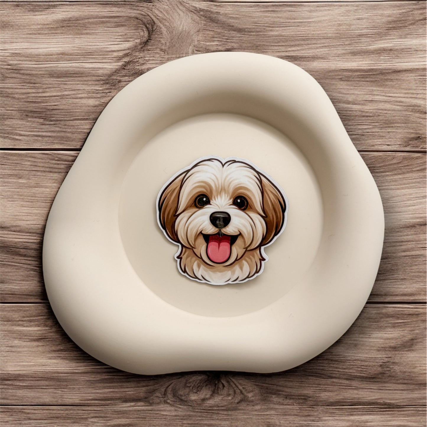 Sensitive souls will feel emotionally seen with this Havanese magnet, perfect for gentle nurturers, caregivers, and deeply attuned emotional feelers. — Handmade sticker — Perth, Australia
