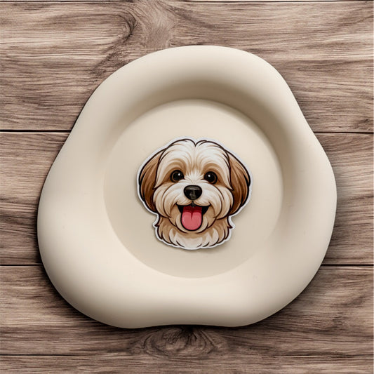 Sensitive souls will feel emotionally seen with this Havanese magnet, perfect for gentle nurturers, caregivers, and deeply attuned emotional feelers.