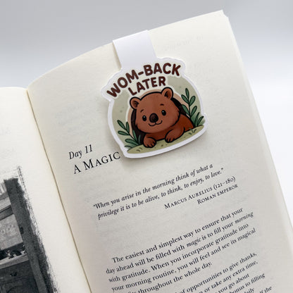 Experiencing sensory overload? This wombat invites focused rest for mindful learners and slow-living advocates.