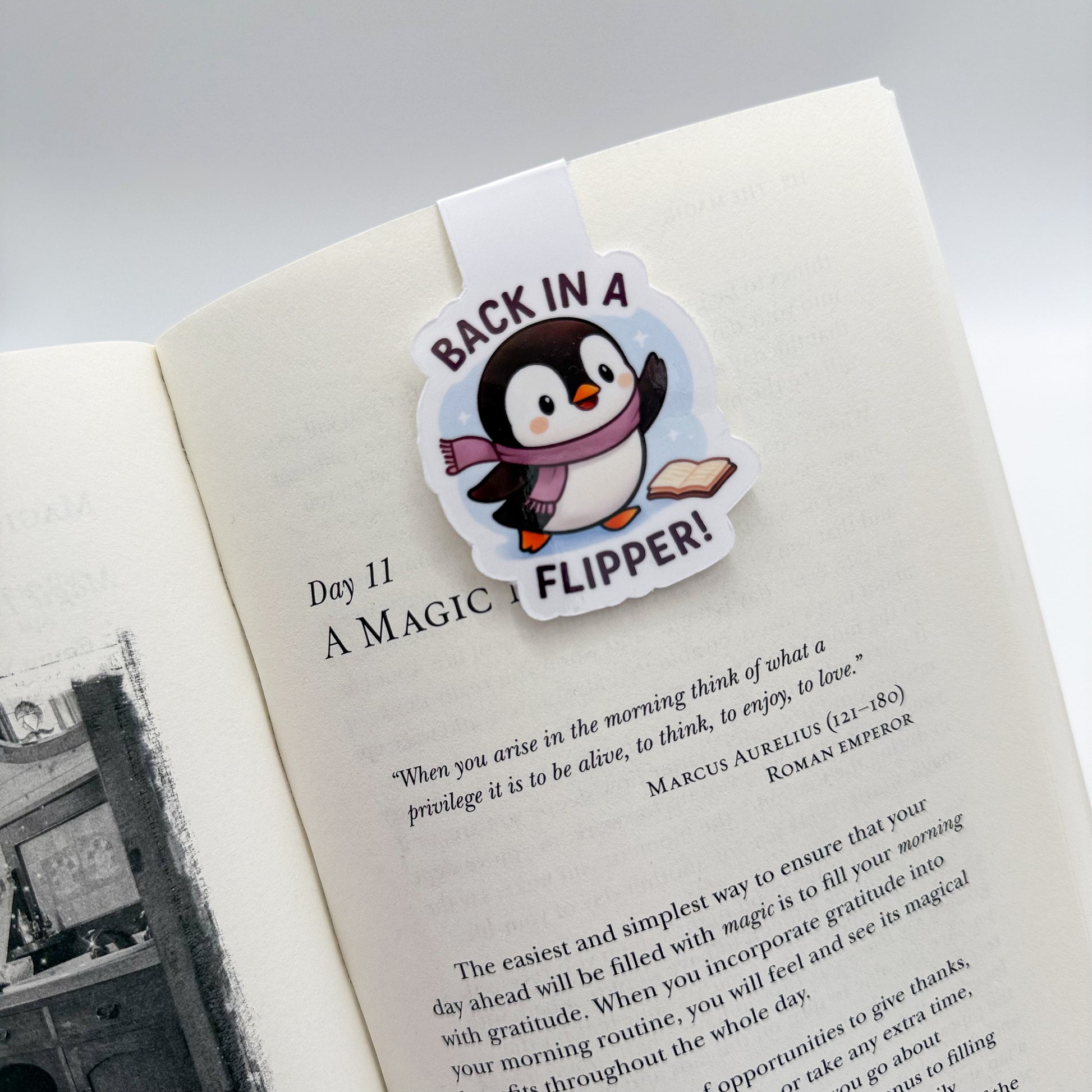 Socially done for now? This bookmark gently invites flow-based thinkers and grounded students back in when ready.