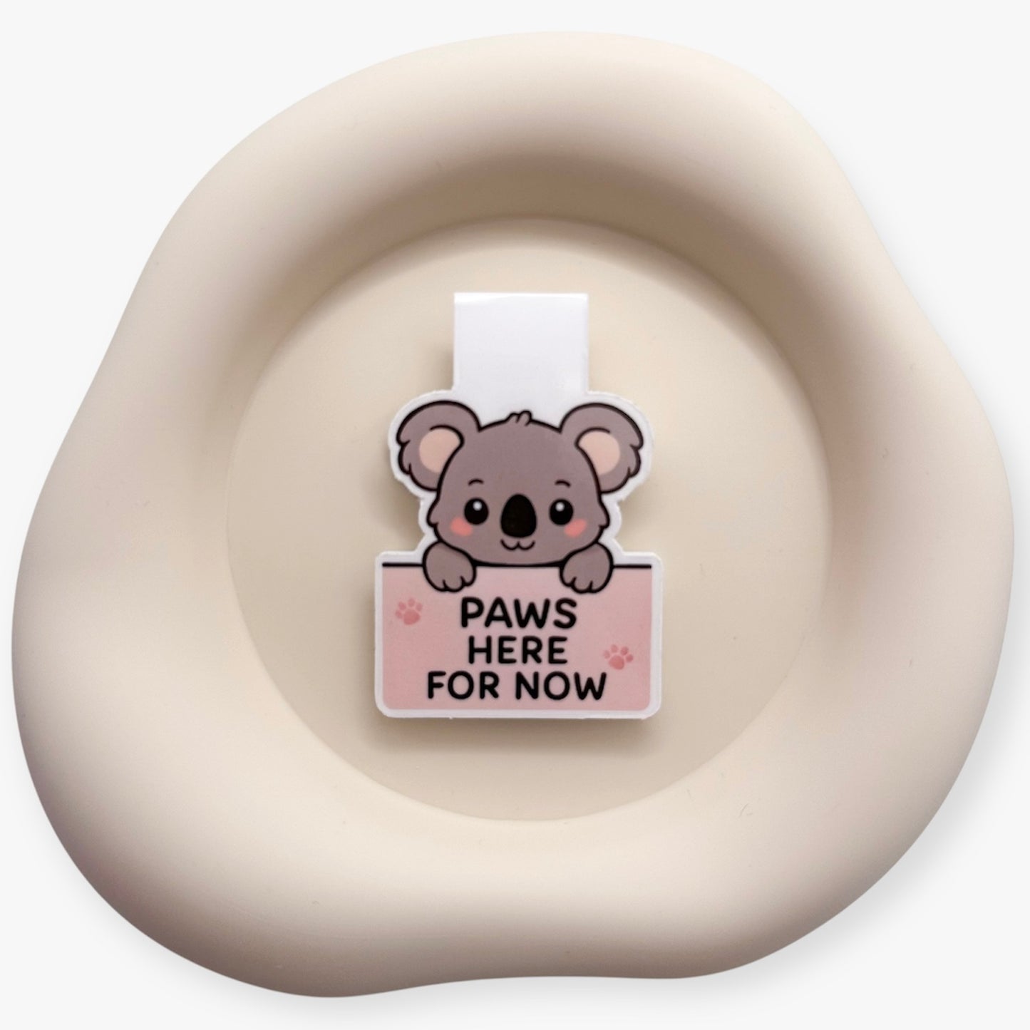 Stuck in a loop? These koala, dog and cat bookmarks gently guide slow-paced readers and emotionally sensitive learners back to rhythm. — Handmade sticker — Perth, Australia