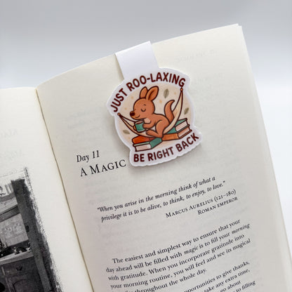 Need to bounce later? This kangaroo bookmark brings light relief to boundary-holders, introverts and flow-based creatives.