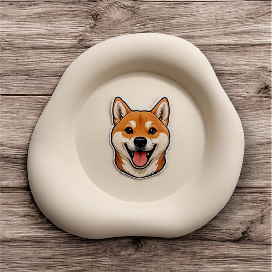 Unfocused minds ease into steady rhythm with this Shiba Inu magnet, perfect for grounded leaders, task-focused planners, and mindful routine keepers.