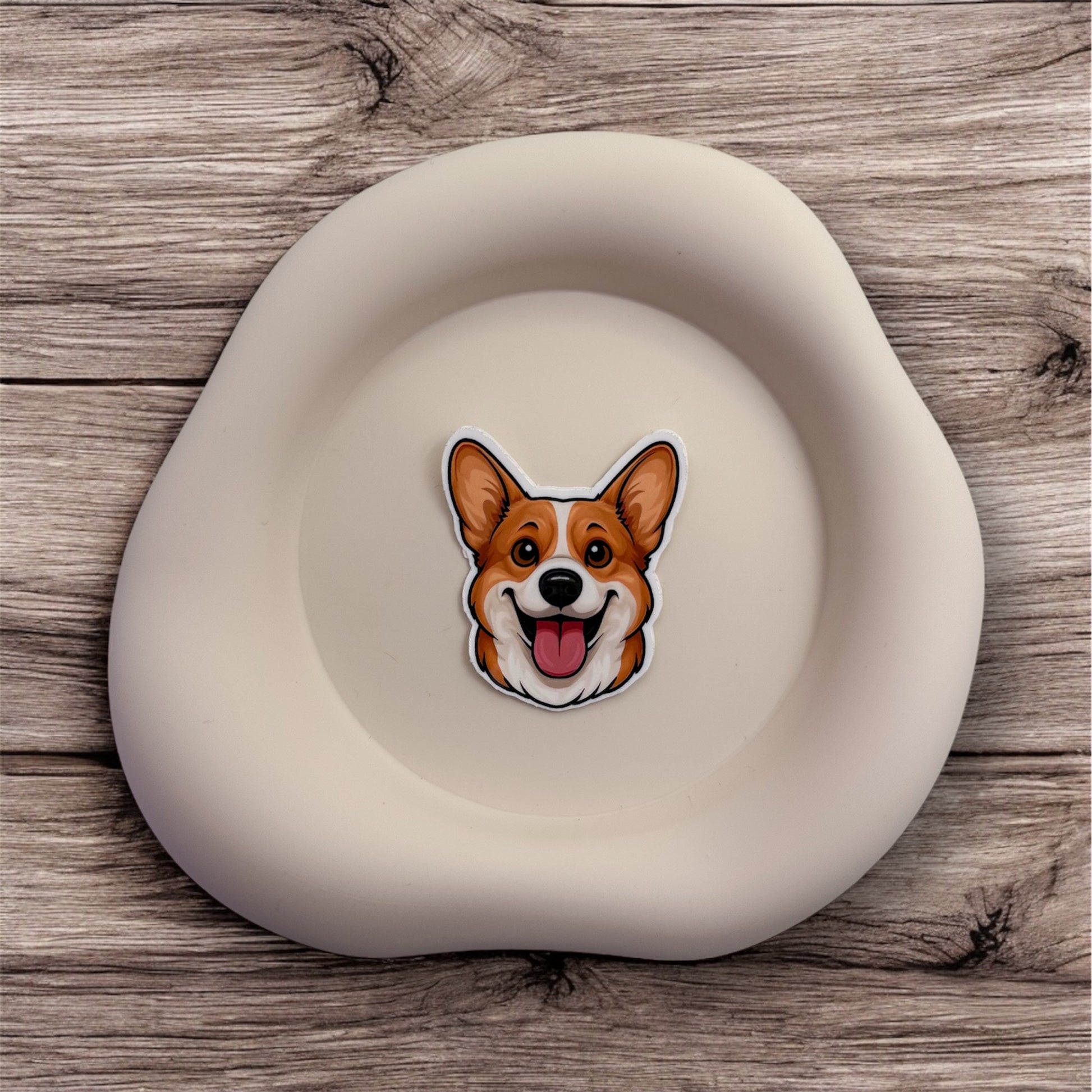 For introverted givers and loyal doer, this Corgi sticker gently celebrates your behind-the-scenes devotion and quiet strength.